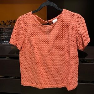 A New Day Eyelet Short Sleeve